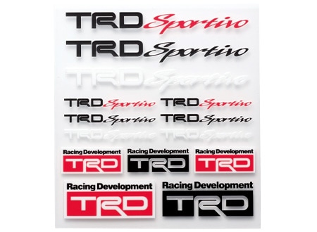 TRD Sportivo ミニステッカーセット | 商品一覧 | TRD WEAR&GOODS（ウェア&グッズ） | TRD