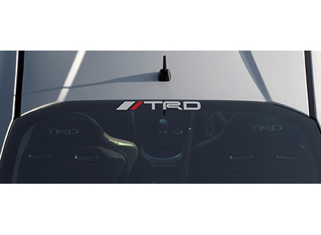 リヤウィンドウステッカー 商品一覧 Trd Wear Goods ウェア グッズ Trd