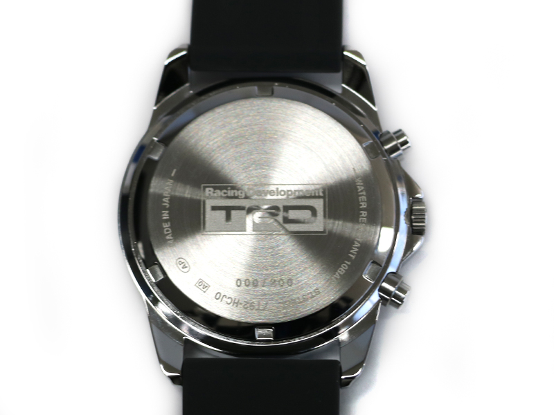 TRD クロノグラフ 黒文字盤 腕時計写真をご確認ください